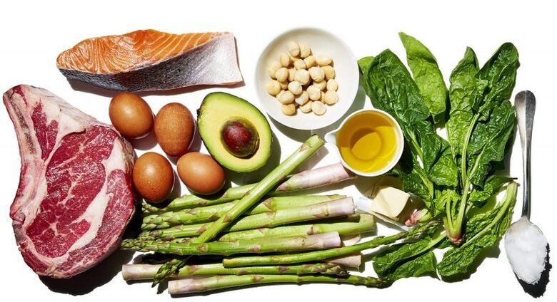 Verdure e proteine ​​per la dieta cheto
