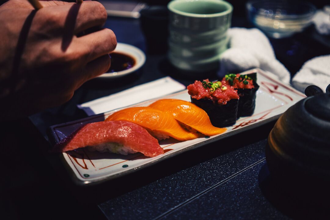 Sushi per la dieta giapponese