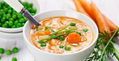 Zuppa di purea per pancreatite cronica